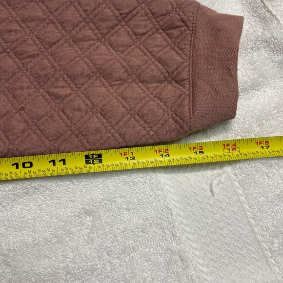 Madewell Womens Quilted Button-Up Cardigan Sweatshirt Small - Picture 13 of 15